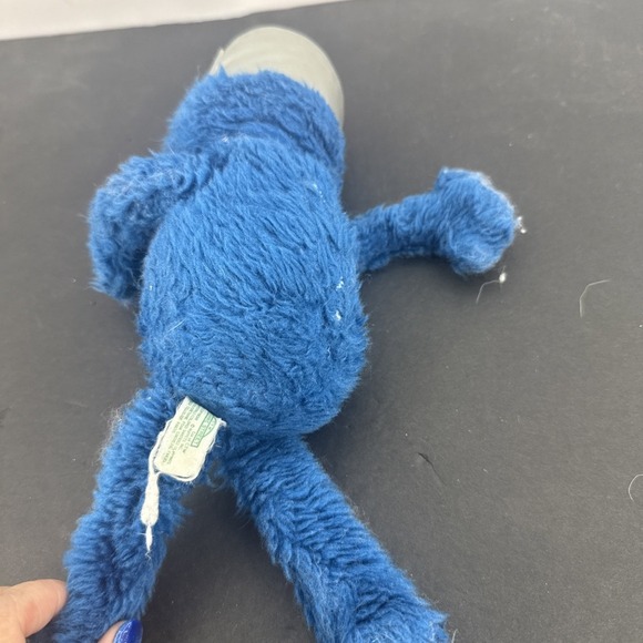 VTG 1970s HTF Knickerbocker Super GROVER Plush Muppets Stuffed Toy 13" Sesame St - Picture 5 of 7